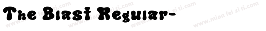 The Blast Regular字体转换
